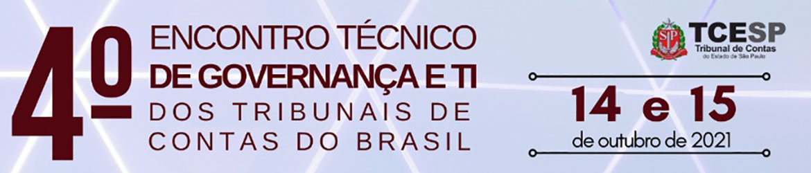 4o Encontro de Governança e TI dos Tribunais de Contas do Brasil