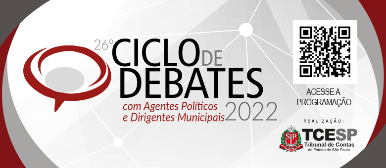 Tribunal divulga atualização do calendário do 26º Ciclo de Debates com Agentes Políticos