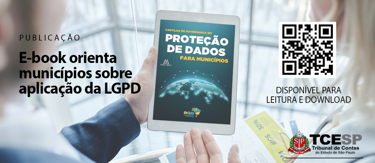 E-book orienta municípios sobre aplicação da LGPD