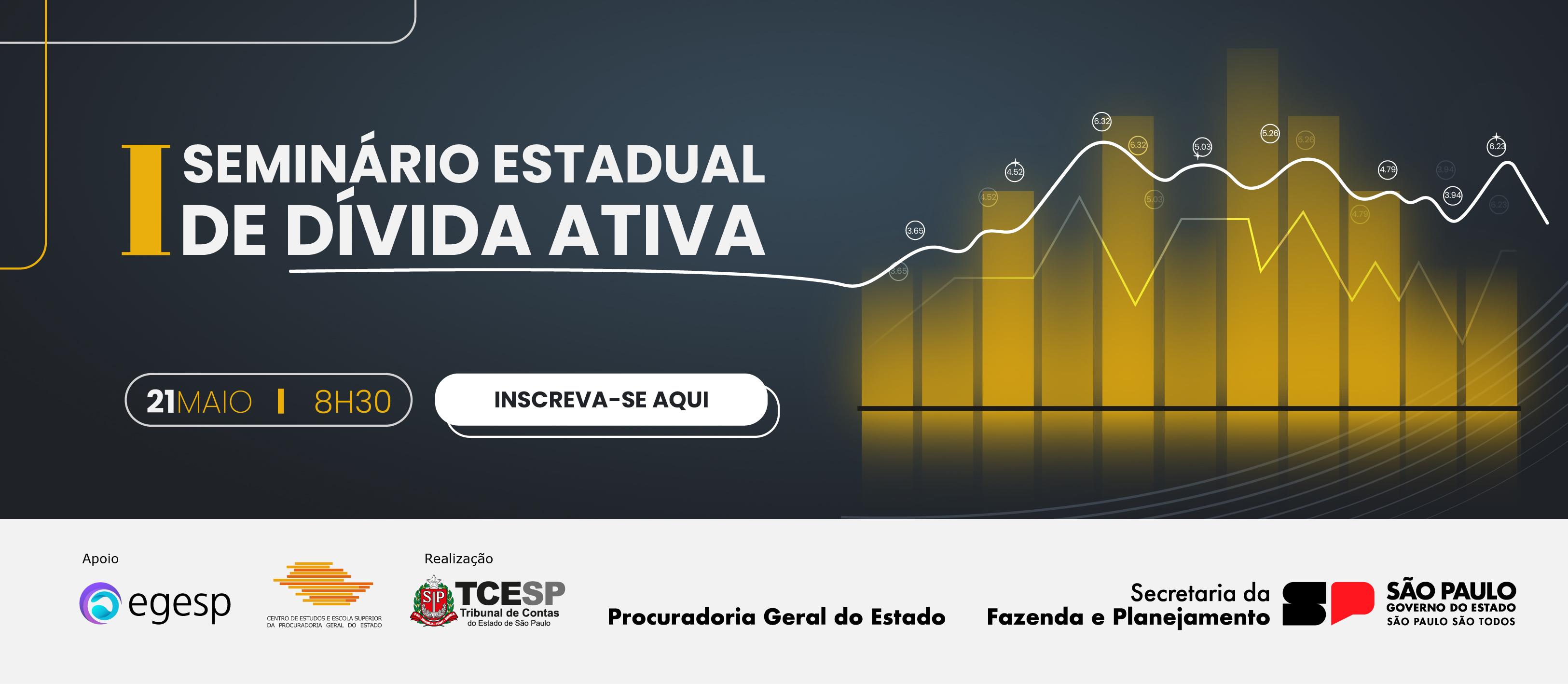 TCESP realizará 1º Seminário Estadual da Dívida Ativa
