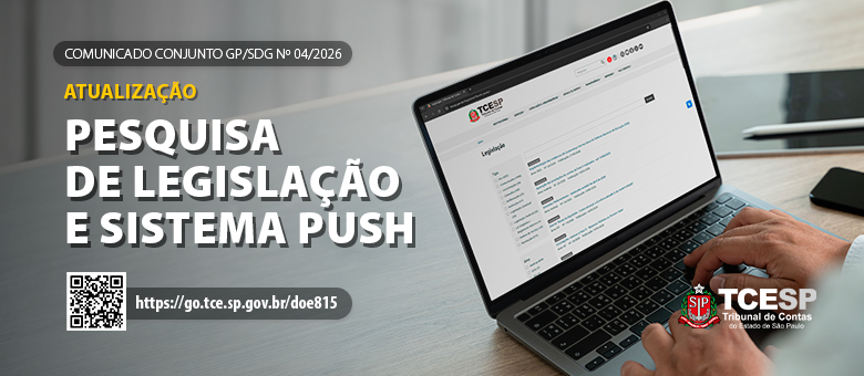 TCESP atualiza sistemas de pesquisa e notificação para ampliar transparência e acesso à informação