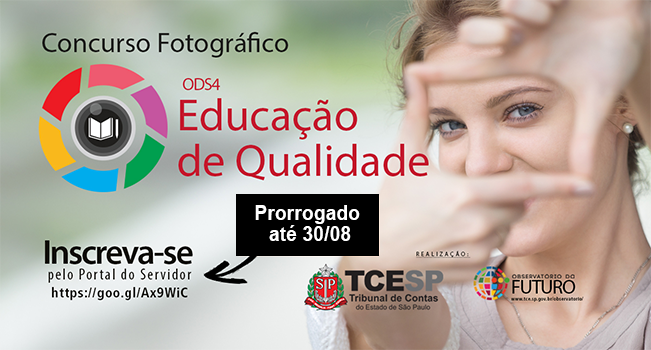 CONCURSO DE FOTOGRAFIAS – ODS 4: EDUCAÇÃO DE QUALIDADE PARA TODOS