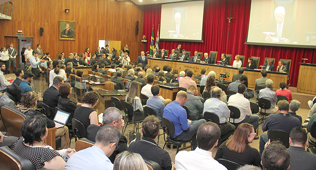 TRIBUNAL DE CONTAS REÚNE NAÇÕES UNIDAS, USP E PREFEITOS EM LANÇAMENTO DE NÚCLEO DE ODS