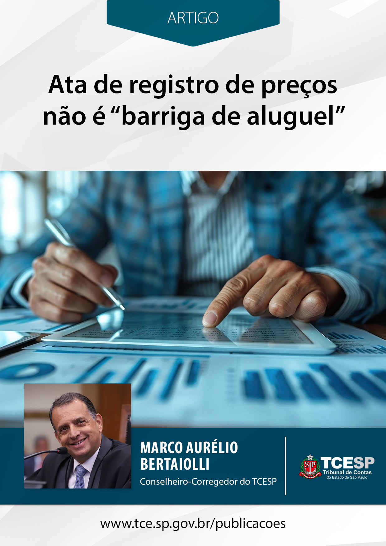 Ata de registro de preços não é “barriga de aluguel”
