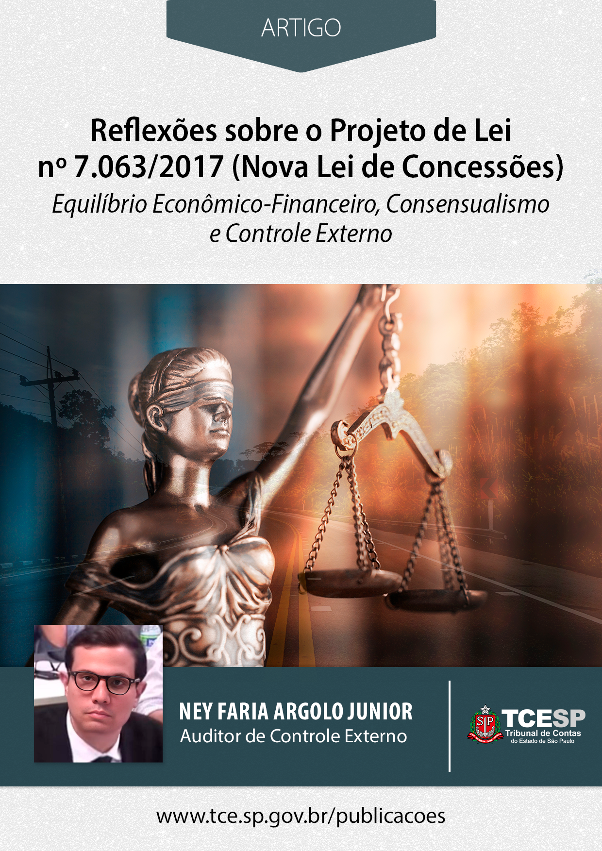 ARTIGO: Reflexões sobre o Projeto de Lei nº 7.063/2017 (Nova Lei de Concessões) – Equilíbrio Econômico-Financeiro, Consensualismo e Controle Externo