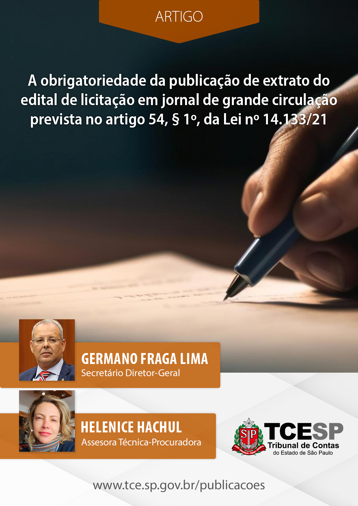 ARTIGO: A obrigatoriedade da publicação de extrato do edital de licitação em jornal de grande circulação prevista no artigo 54, § 1º, da Lei nº 14.133/21