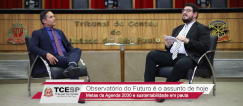 Controle Externo TCE: Recebe Leandro Dall Olio, Coordenador do Observatório do Futuro do TCESP