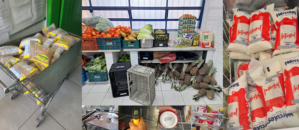 Tribunal de Contas encontra feijão, carne e leite vencidos e irregularidades na alimentação servida em escolas públicas