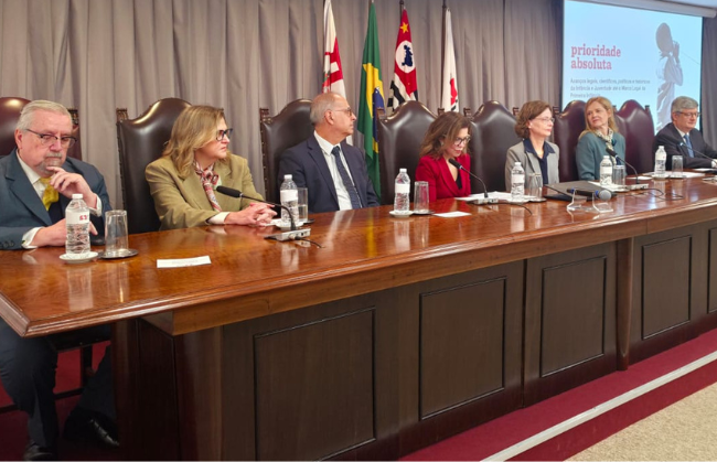 VISITA - Aula inaugural sobre Primeira Infância na Escola Paulista de Magistratura