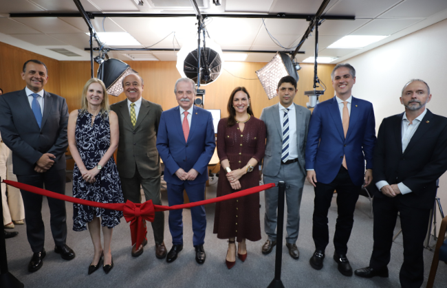 AUDIOVISUAL: TCESP inaugura estúdio para fortalecer a comunicação com a sociedade