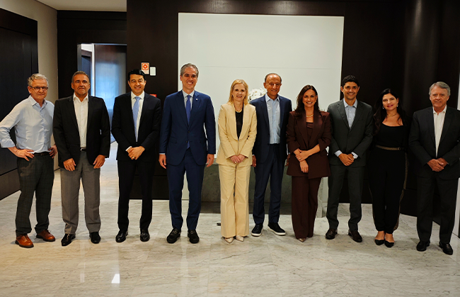 VISITA - Comitiva do TCESP se reúne com cúpula da FIESP para estreitar relações