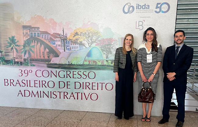 Presidente do TCESP, Conselheira Cristiana de Castro Moraes participa da mesa de abertura do 39º Congresso Brasileiro de Direito Administrativo