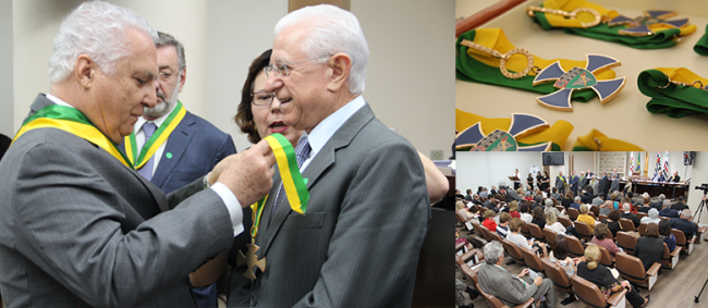 Conselheiro é agraciado com a medalha da Ordem do Mérito do Servidor Público