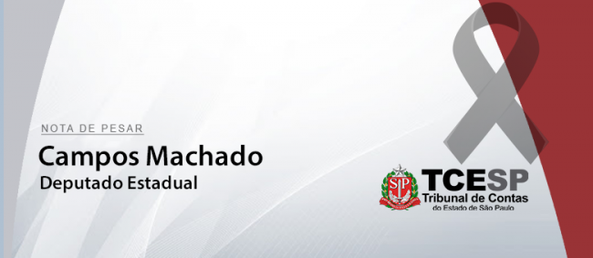 NOTA DE PESAR: Campos Machado