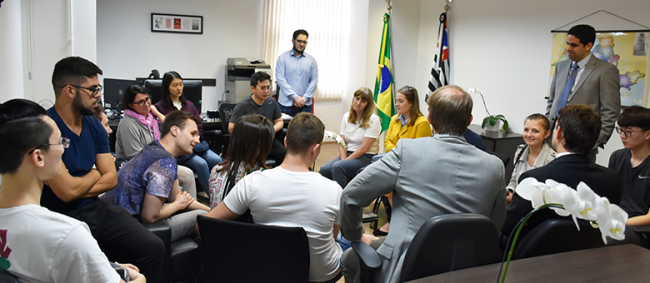 Tribunal de Contas recebe comitiva de estudantes da Polônia