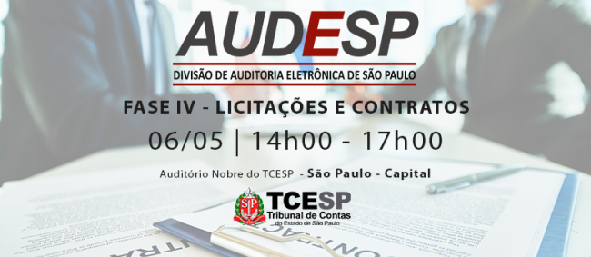 TCE transmite capacitação on-line sobre licitações e contratos