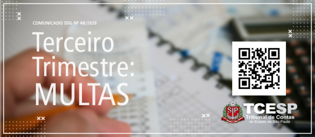 TCESP aplica mais de R$ 600 mil em multas no terceiro trimestre de 2020