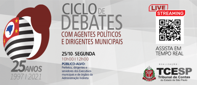 TCE realizará segundo encontro do Ciclo de Debates com Prefeitos e gestores dia 25/10