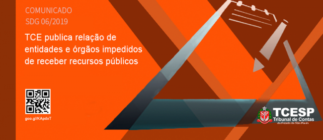 TCESP publica relação com 1.510 entidades e órgãos impedidos de receber recursos públicos