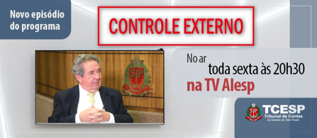 Programa 'Controle Externo' entrevista Secretário-Diretor Geral do TCE