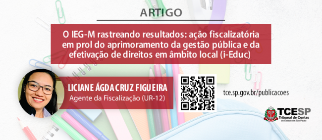 ARTIGO: O IEG-M rastreando resultados