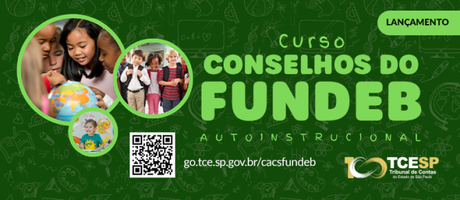 TCESP abre inscrições para curso dos Conselhos do Fundeb