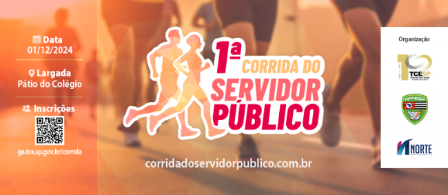 TCESP e AFPESP promovem 1ª Corrida e Caminhada do Servidor Público