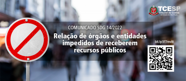 Mais de 1,8 mil entidades e órgãos estão proibidos de receber recursos públicos