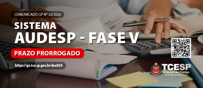 TCESP prorroga prazo para prestação de contas de repasses ao Terceiro Setor referentes a 2025