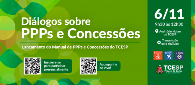 TCESP lança Manual de Controle de PPPs e Concessões em evento com a Procuradoria-Geral do Estado