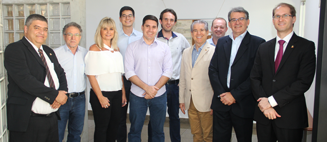 Comitiva do Tribunal de Contas visita Unidade Regional de Campinas