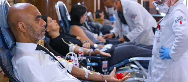 Nova etapa de campanha conjunta coleta mais de 100 bolsas de sangue