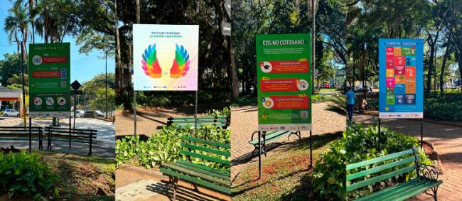 Campinas é a primeira cidade a instalar totens do TCESP sobre Desenvolvimento Sustentável