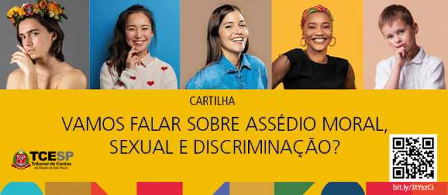 TCE edita cartilha para combater o assédio e a discriminação
