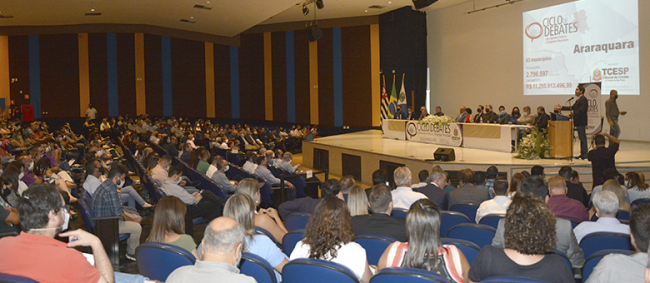 Representantes das regiões de Araraquara e Araras participam de Ciclo de Debates do Tribunal