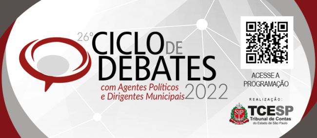 Tribunal divulga atualização do calendário do 26º Ciclo de Debates com Agentes Políticos