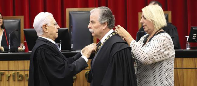 Cerimônia marca troca da Presidência no Tribunal de Contas 