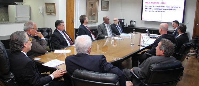 TCESP apresenta IEG-E para Secretário de Segurança Pública 