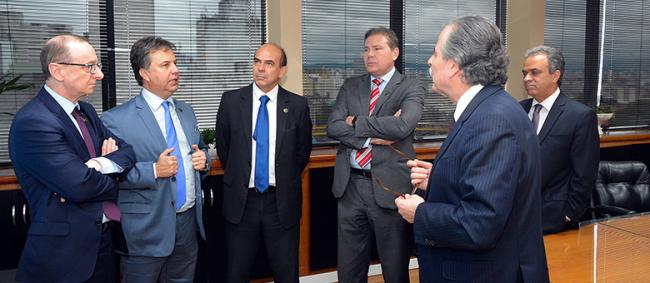 Tribunal de Contas recebe Atricon e comitiva de Conselheiros