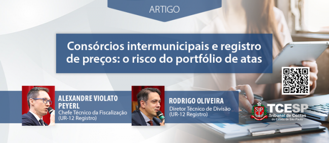 ARTIGO: Consórcios intermunicipais e registro de preços: o risco do portfólio de atas