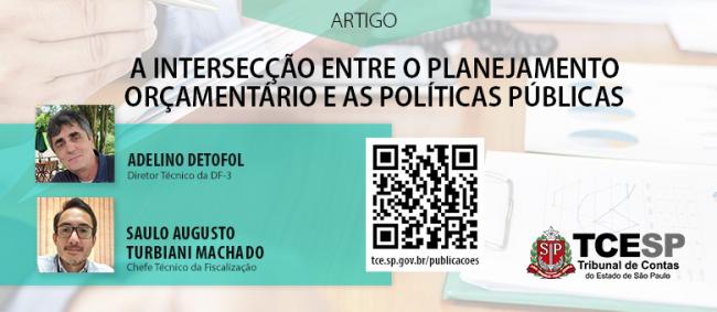 ARTIGO: A intersecção entre o planejamento orçamentário e as políticas públicas