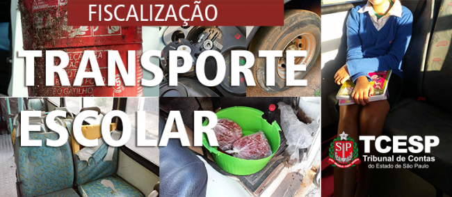 TCESP encontra ônibus escolar sem cinto, com pneus carecas, extintor de incêndio vencido