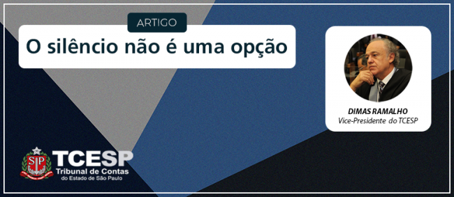 ARTIGO: O silêncio não é uma opção
