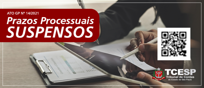 Prazos processuais no TCESP estarão suspensos desde 20 de dezembro