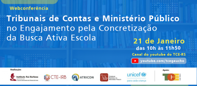 Webinar debaterá ações na área da Educação