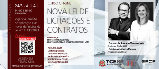 TCE inicia hoje curso sobre Lei de Licitações e Contratos Administrativos