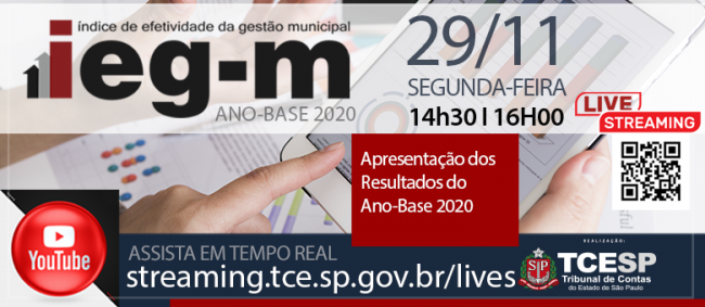 Tribunal apresentará resultados do Índice de Efetividade da Gestão Municipal