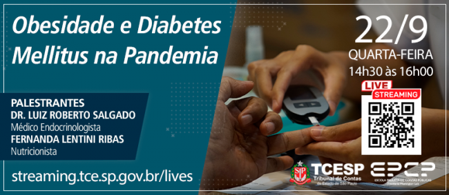 Diretoria de Saúde do TCESP orientará sobre cuidados com alimentação na pandemia