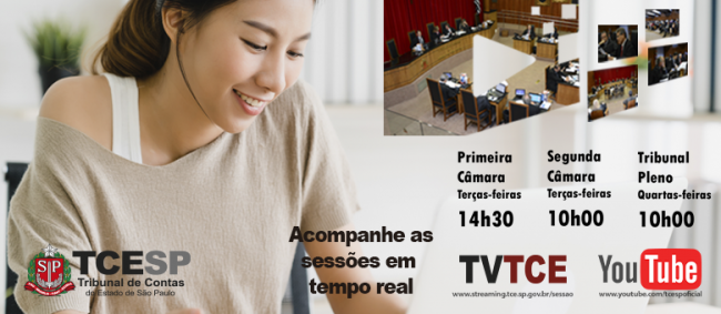 Sessões ordinárias do TCESP: assista ao vivo