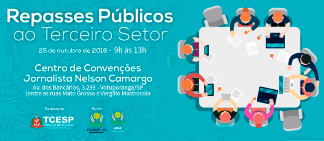 Repasse público ao Terceiro Setor será tema de curso promovido pelo TCESP em Votuporanga